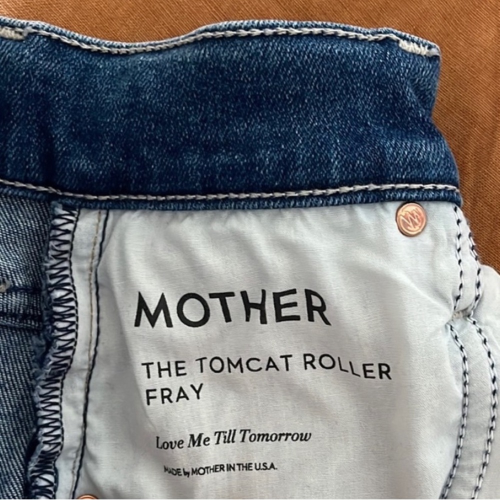 Mother Denim Tomcat Roller Fray